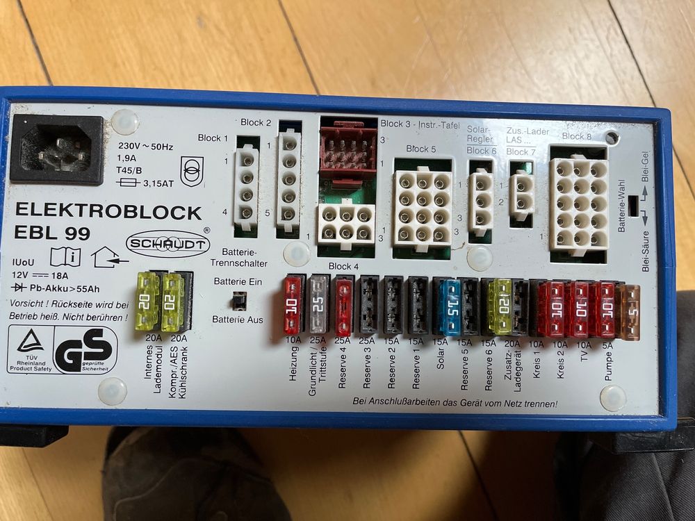 Elektroblock Schaudt EBL 99 Acheter sur Ricardo