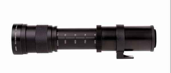 Dörr Danubia 650-1300mm 1:8-16 Teleobjektiv für Canon EOS 1300D 550D