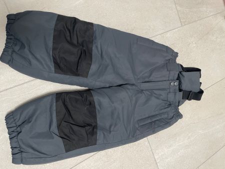Graue Schneehose / Skihose für Kinder, Grösse 98