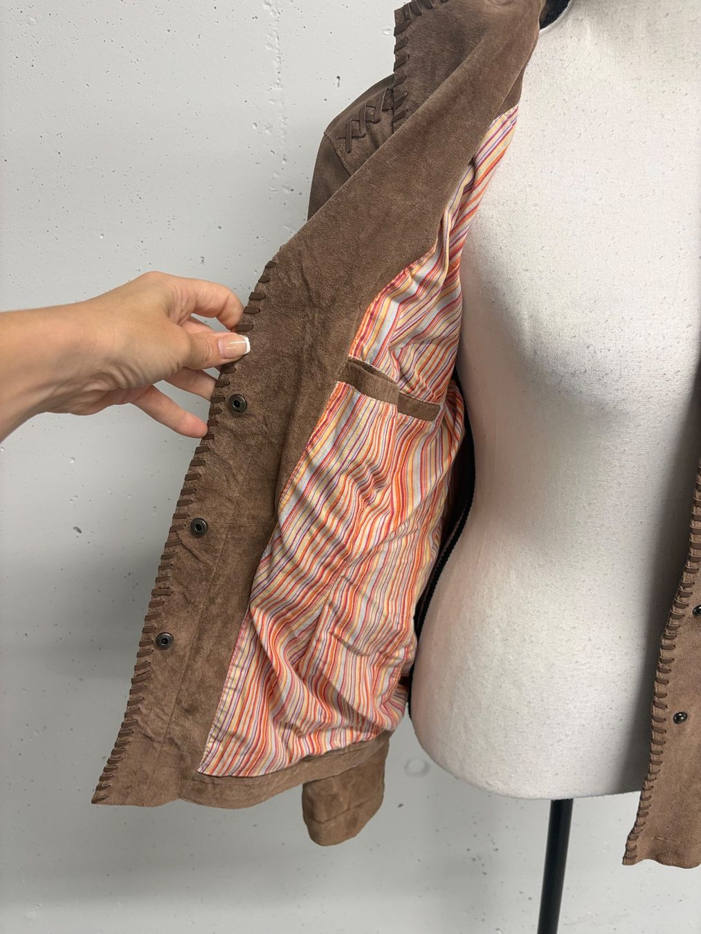Jacken: Private Label Lederjacke Lederblazer Gr. 36 braun – Neu (gemäss Beschreibung) aus Regensdorf von secondchancefashion 4