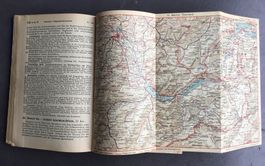 Die Schweiz, Reisehandbuch 1932, mit div.Karten