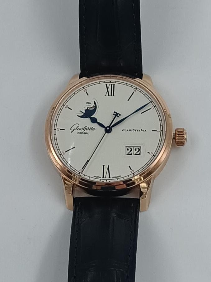 Glashütte Orologi: GLASHÜTTE ORIGINAL "SENATOR EXCELLENCE MONDPHASE", 40 MM – Nuovo (secondo la descrizione) da Luzern venduto da EdiGem 4