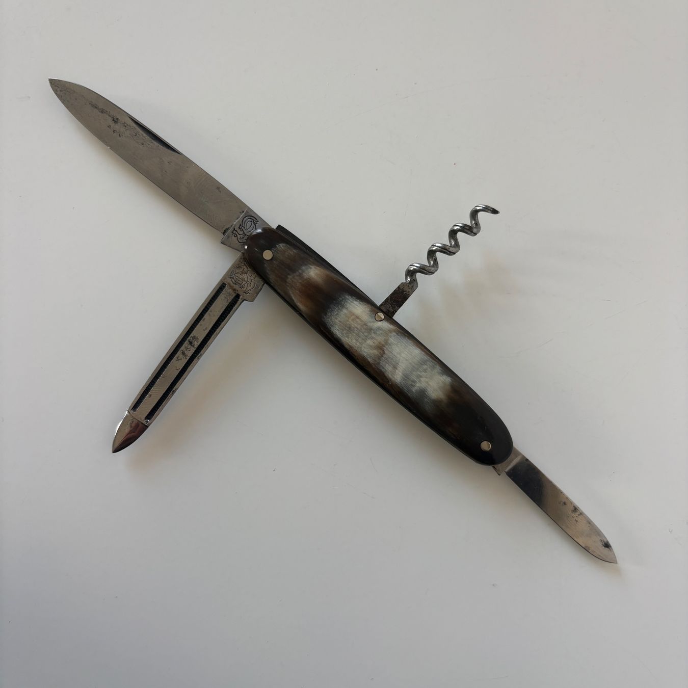 Coltelli tascabile: Sackmesser / Taschenmesser Hornschalen – Usato da Zürich venduto da Malf_007 2