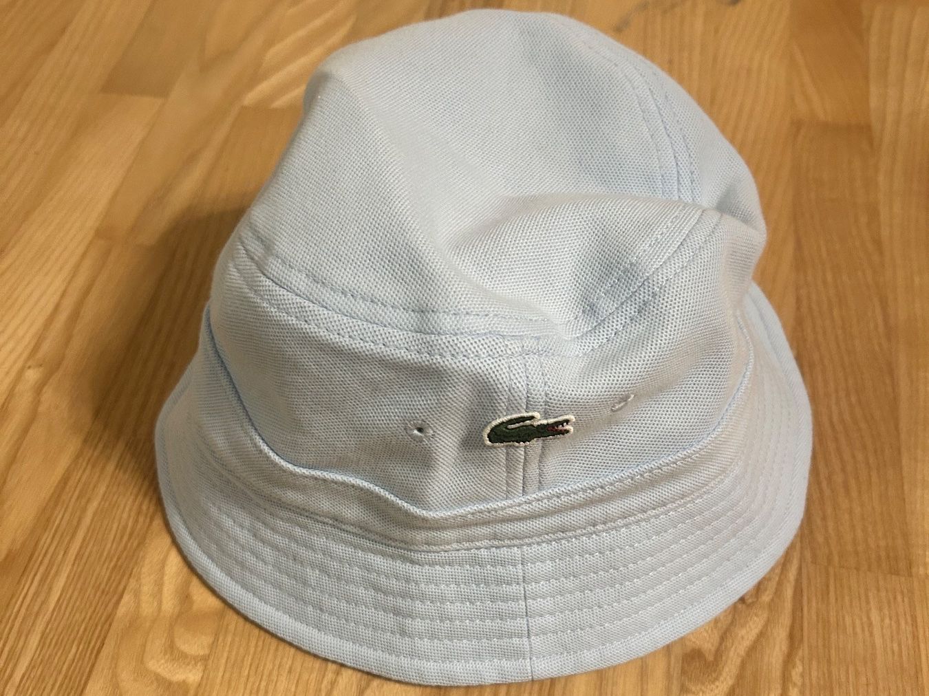 Lacoste Copricapi, berretti & cappellini: Lacoste Hut Hellblau, Top Zustand, Gr. L – Nuovo (secondo la descrizione) da Brüttisellen venduto da ThommyK