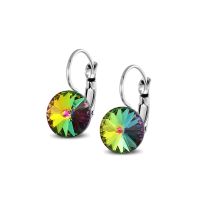 Ohrringe versilbert Primero Crystals 14 mm
