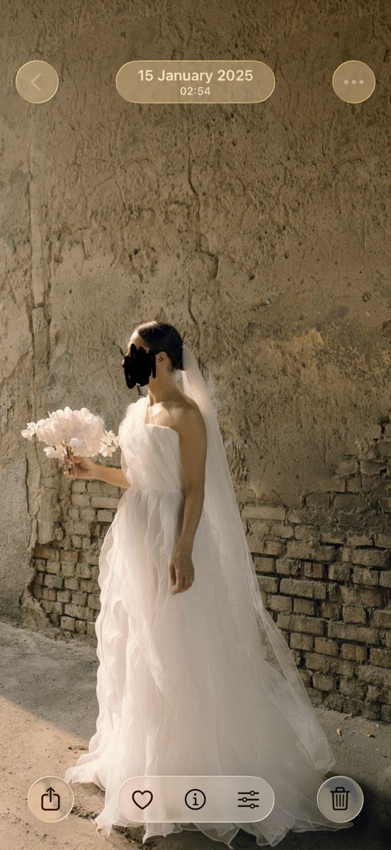 Kleider: Wedding dress- designer custom made, unique piece S size – Neu (gemäss Beschreibung) aus Corsier GE von Karol_save_planet 7