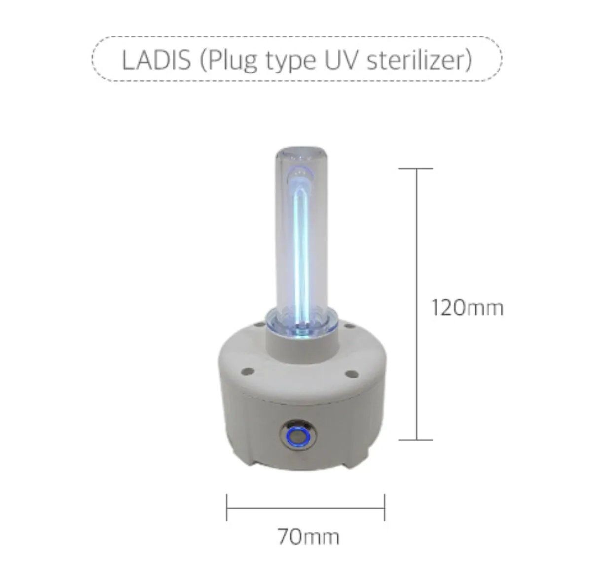 Pasti del neonato: LADIS UV-Sterilisator Flaschendeckel – Nuovo e nell'imballaggio originale da Wollerau venduto da Holos 5