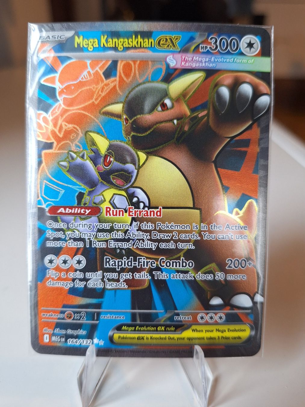 Pokémon Carte collezionabili: MEGA Kangaskhan EX - MEG 164/132 Full Mega Evolution – Usato da Rupperswil venduto da Nicicerus