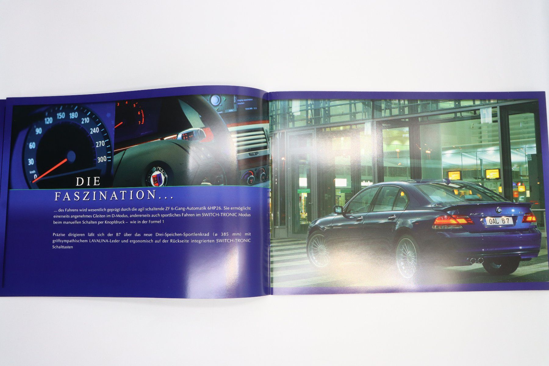 Alpina Documenti: BMW Alpina B7 2005 Prospekt – Usato da Bühl b.Aarberg venduto da Collectorpassions 3