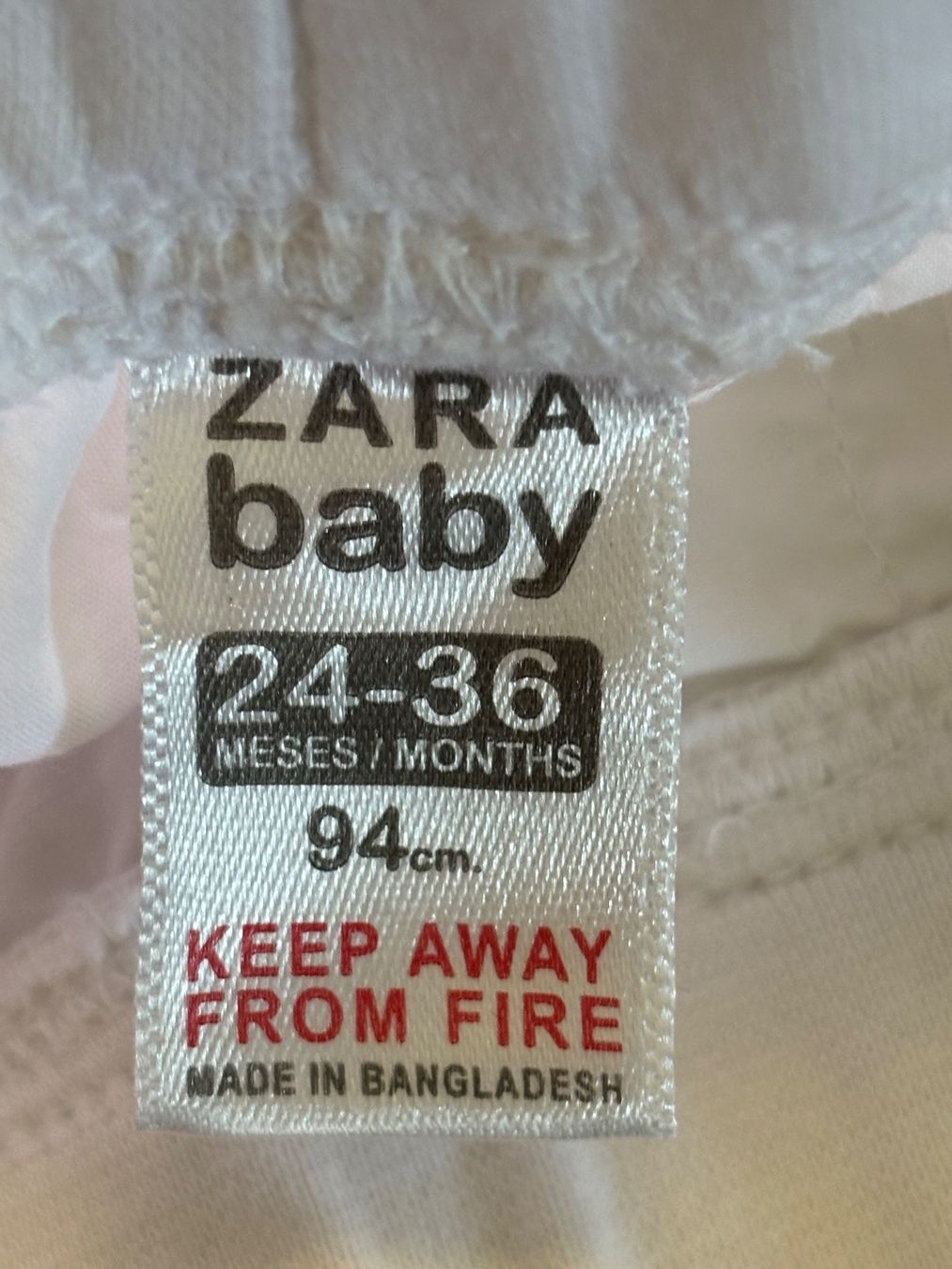 Zara Pantaloni: Baby Sommerhose, Gr. 94 – Usato da Genève venduto da Livsonman 2