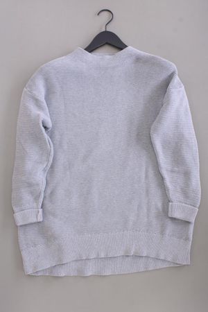 Oui Grobstrickpullover Gr. 44 grau