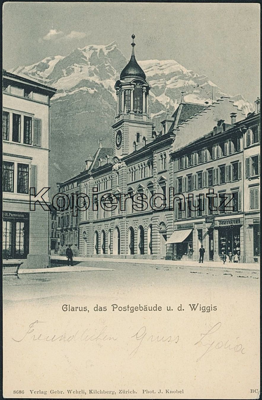 Cartes postales: GLS Glarus - Post – D'occasion à Schindellegi par leecollect