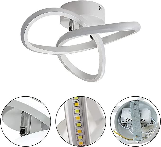 Lampadari & plafoniere: 22W LED Deckenlampe Dimmbar Deckenleuchte Wohnzimmerlampe – Nuovo e nell'imballaggio originale da Zürich venduto da NovaDen 6