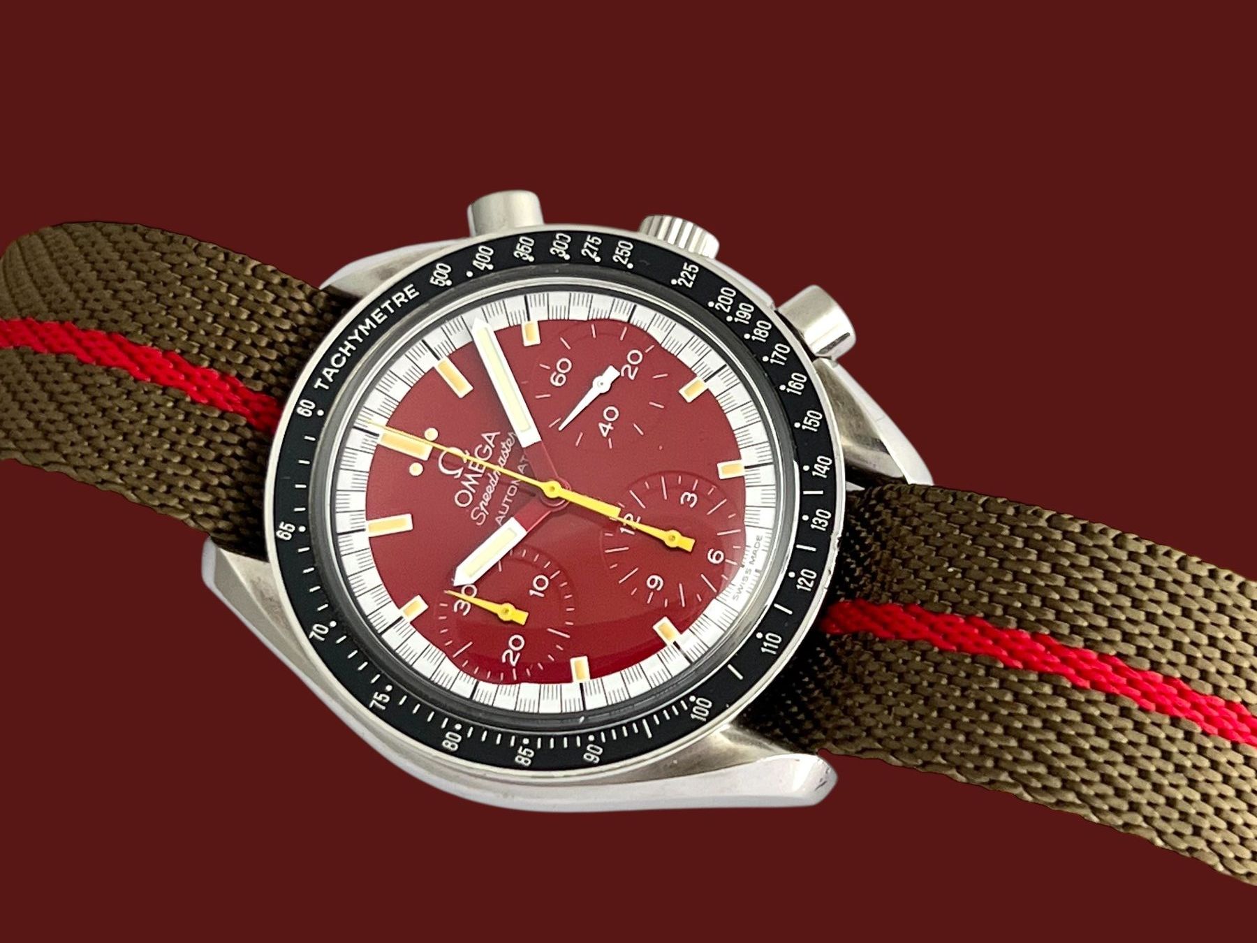 Omega Orologi: Omega Speedmaster “Michael Schumacher Racing” Full Set – Usato da Morges venduto da 24time 5