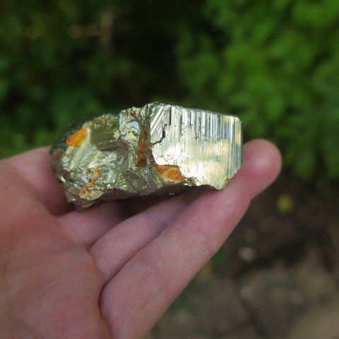 Minerali & Pietre curative: Hochglänzender Pyrit von Peru, ca. 135 gr. – Usato da Schaffhausen venduto da Yamakana51L8736OQ8 4