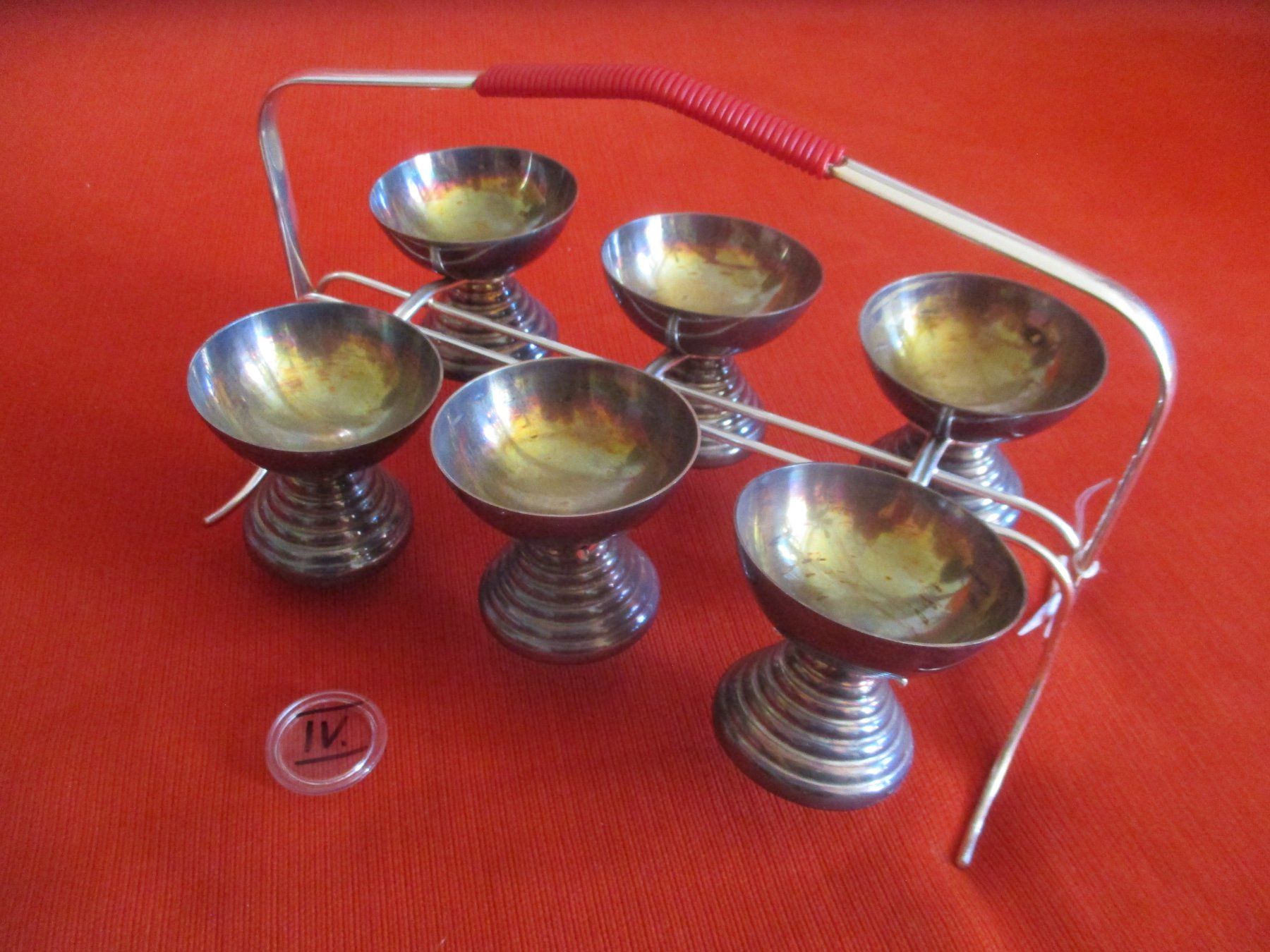 Tutte le decorazioni: SIGG Trinkbecher Römer, versilbert, mit Gestell – Usato da Birsfelden venduto da alles-muss-raus