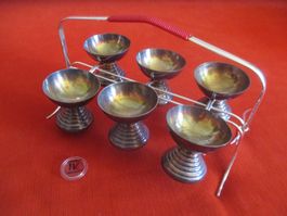 SIGG Trinkbecher Römer, versilbert, mit Gestell