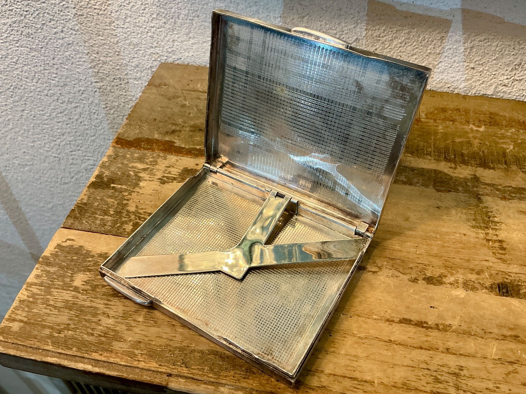 Sculptures & Statues: ART DECO ZIGARETTENETUI VERSILBERT UM 1930, PUNZE – D'occasion à Biglen par Limarkt 7