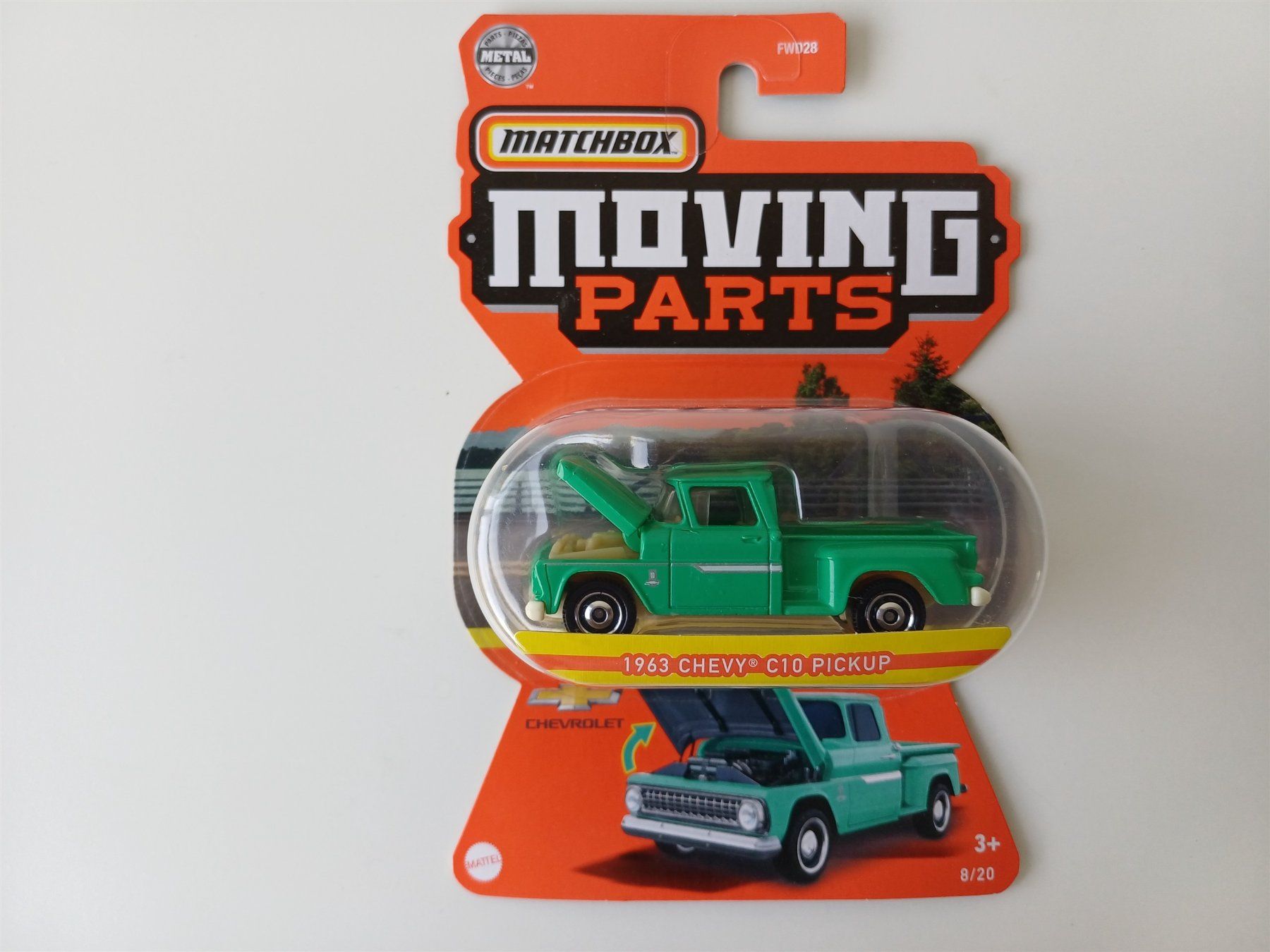 Matchbox Modellini d'auto: Matchbox - Chevy C10 – Nuovo e nell'imballaggio originale da Bichwil venduto da Viggen37