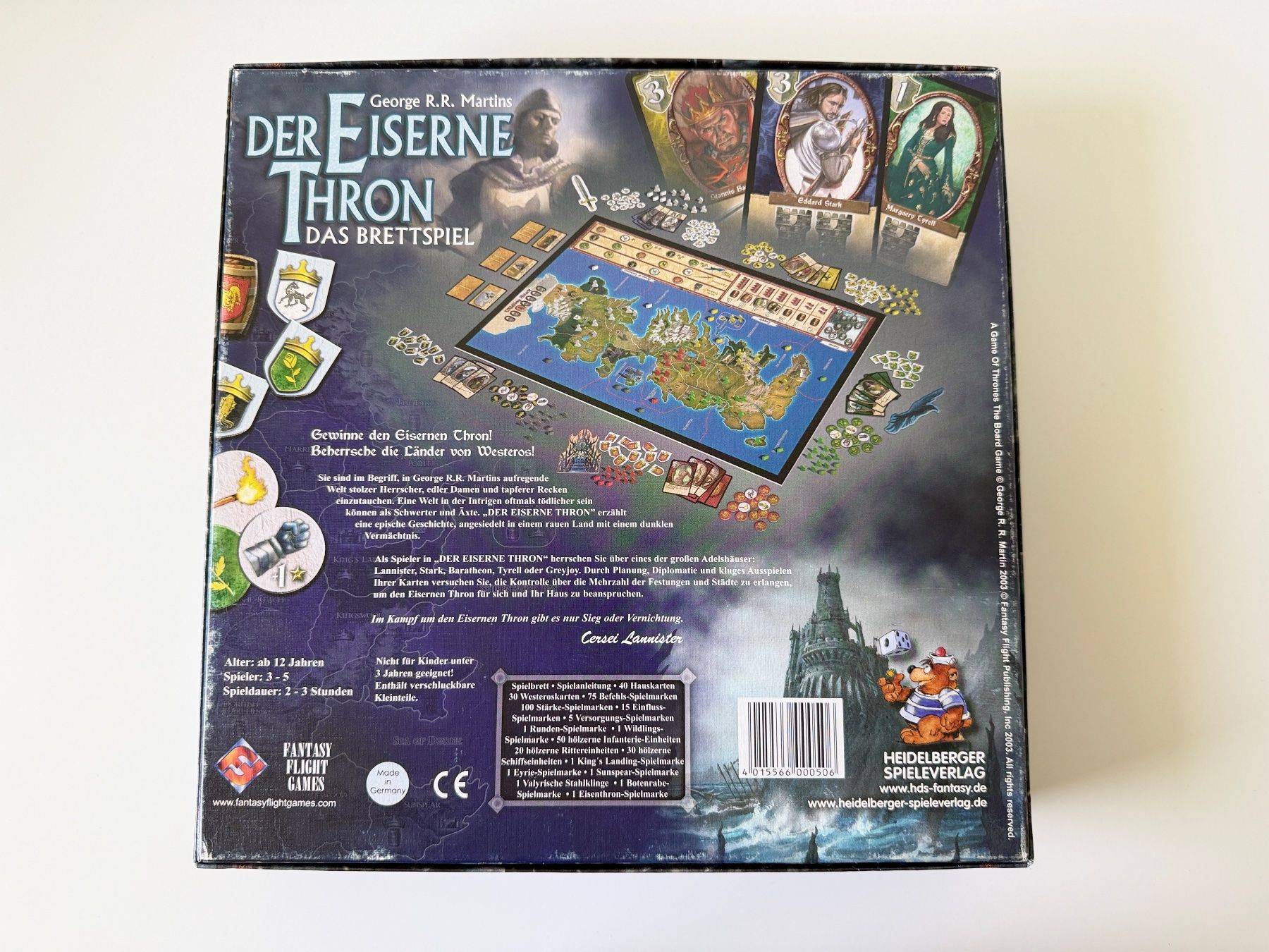 Giochi: Der Eiserne Thron - Das Brettspiel + Erweiterung – Usato da Bern venduto da McFlurry_08 2