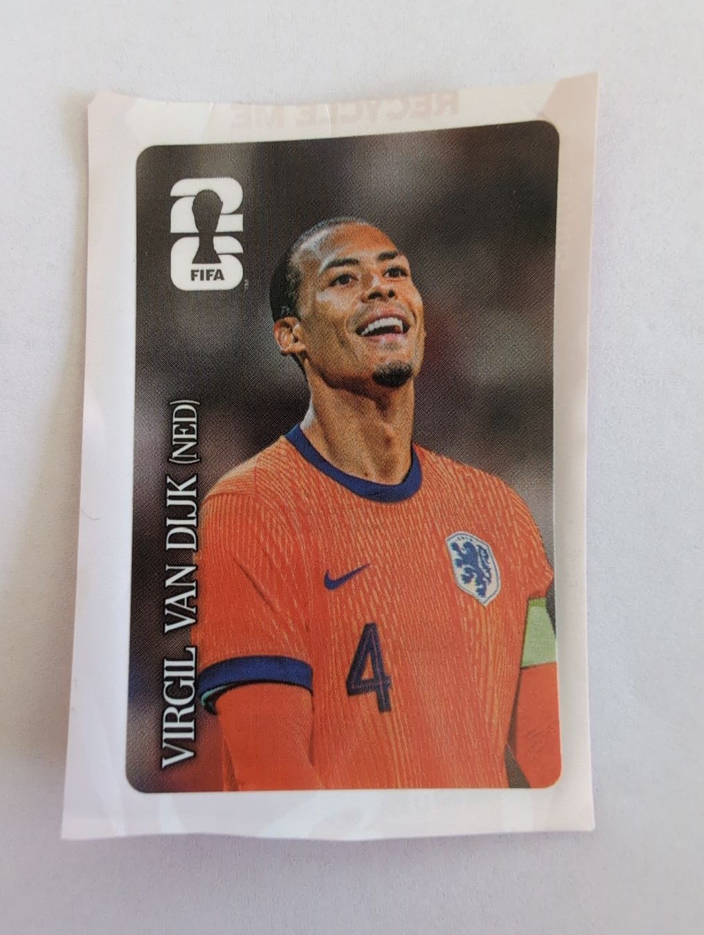 Panini Carte collezionabili: Virgil van dijk ned cola panini wm sticker 26  – Nuovo (secondo la descrizione) da Zürich venduto da Rolup