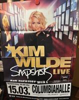 KIM WILDE Konzertplakat 60x90cm