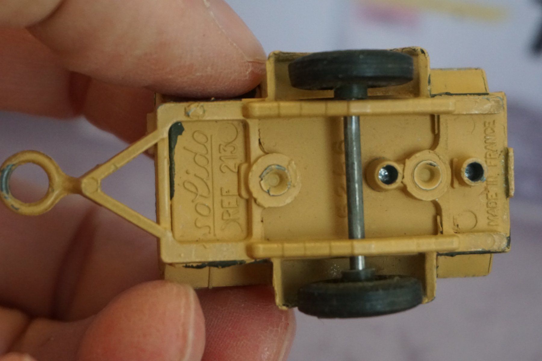 Solido Modellini d'auto: Solido Militär-Anhänger 1:64 COOL !!!!!!!!! – Usato da Reiden venduto da Doppeldecker69 5