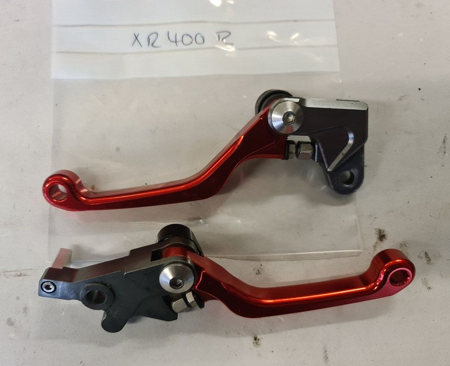AVDB-moto Kurze Alu-Hebel Für Honda Africa Twin – Eloxiert, Verstellbar, Klappbar