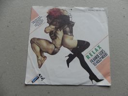 Single Brit. New Wave Synth Pop Band Frankie goes 1983 Relax