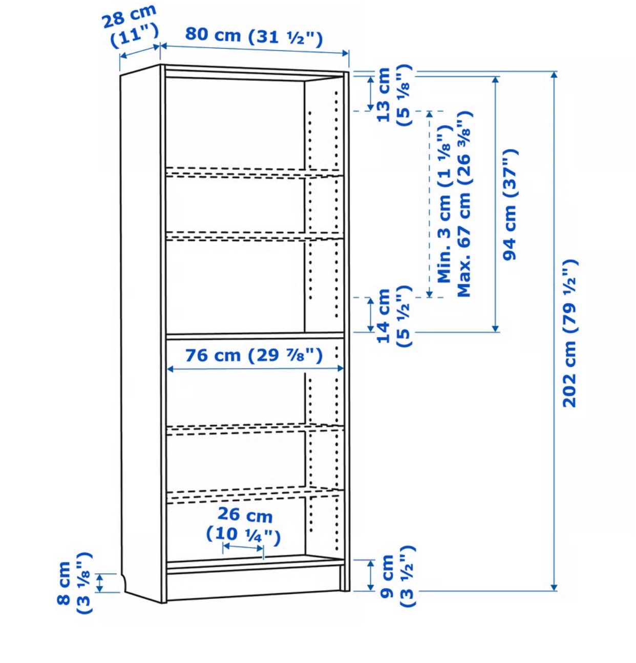 Ikea Scaffali: Ikea Billy regal – Usato da Luzern venduto da Off_123 1