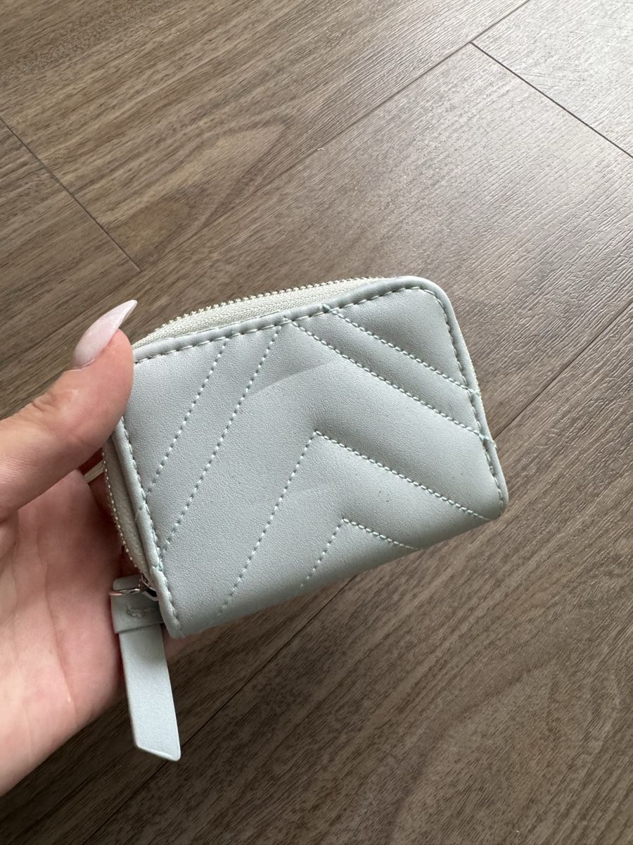 Portafogli: 💰LIGHT BLUE MINI ZIP WALLET💰 – Usato da Dietikon venduto da athiinax 1