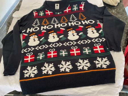 Merry Christmas Pulli Grösse XL **HOHOHO....