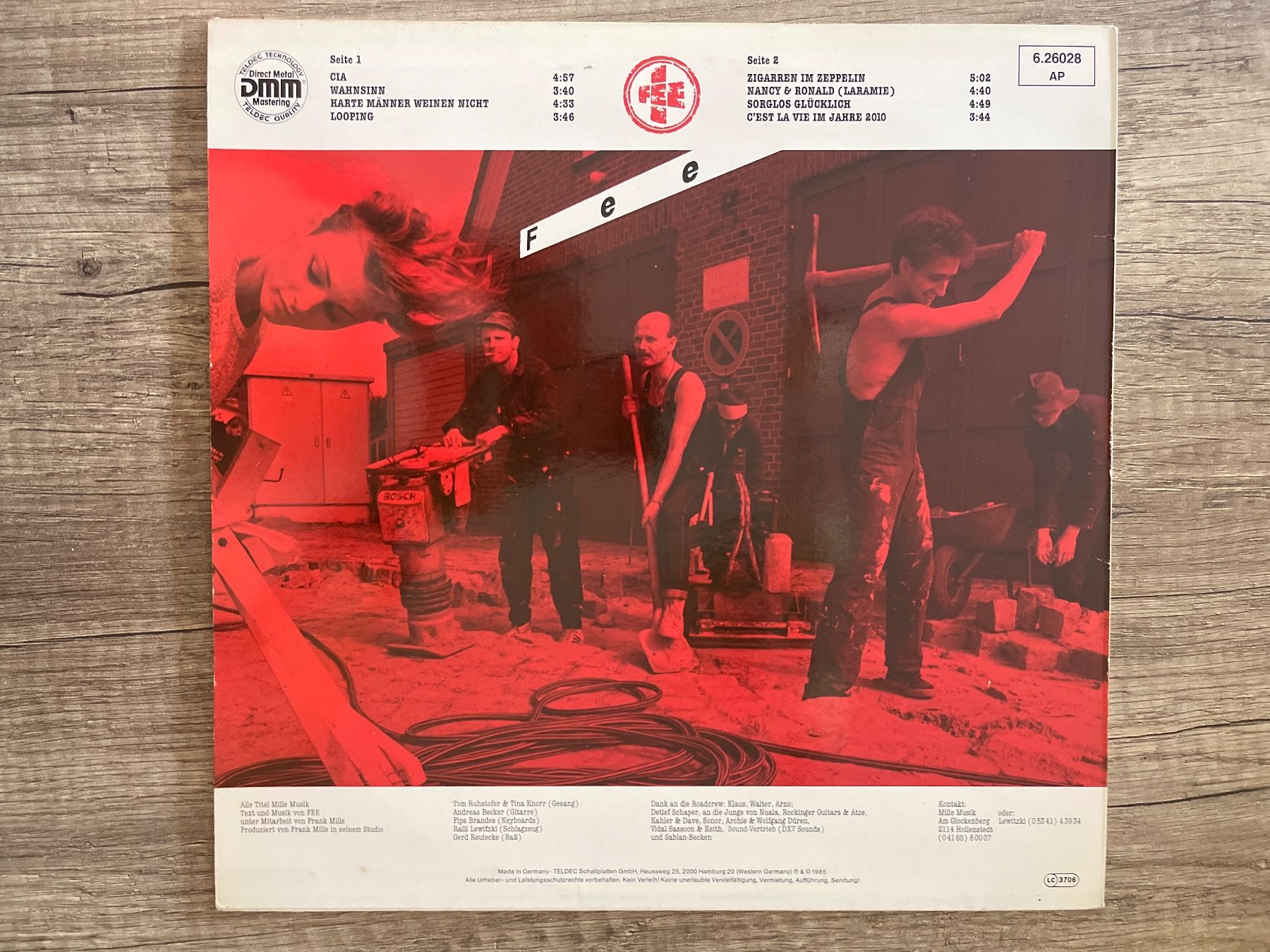 Dischi in vinile: A368/Fee - Grosse Taten, Krumme Dinger – Usato da Frutigen venduto da Philippe_jsp 1