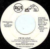 Pointer Sisters: I'm In Love 7"