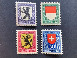 Pro Juventute 1924 - komplette Serie ** (ZNr 29, 30, 31, 32)