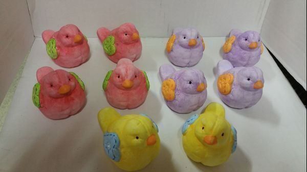Vasi & Recipienti: 10 Stück Vögel Frühling deko – Nuovo e nell'imballaggio originale da Uerkheim venduto da Justi.y