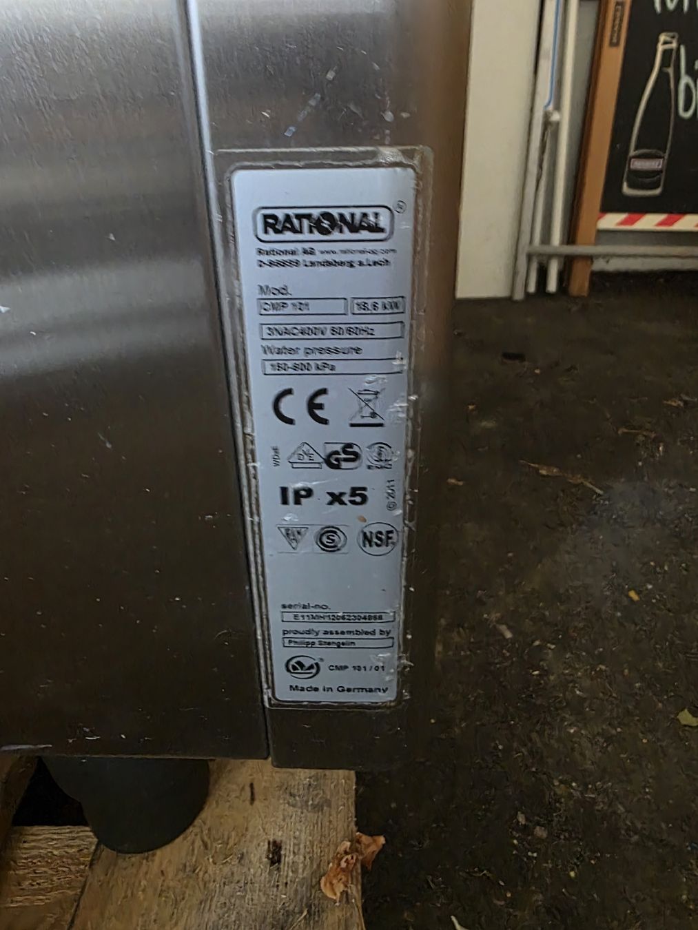 Rational Elettrodomestici da cucina: Rational CombiMaster Plus 400V 50Hz 18.6KW – Usato da Rüti ZH venduto da Isa8630 5
