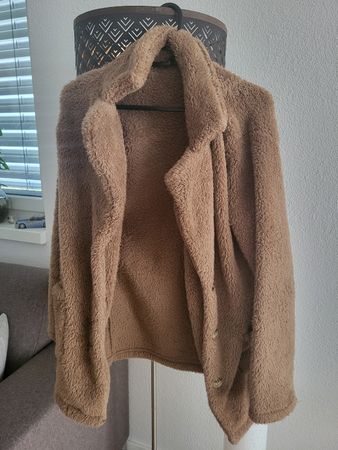 Flauschige Teddyjacke Gr. S