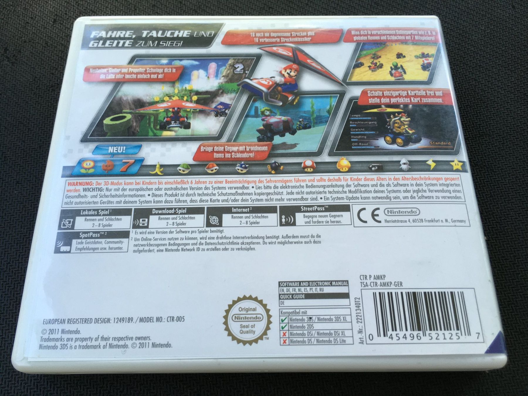 Nintendo Jeux: Mario Kart 7 - Nintendo 3DS – D'occasion à St.Gallen par sjosjo 1