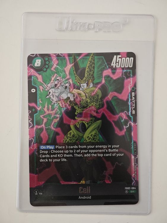 Carte Dragon Ball Super Card Game Cell Android FB02-084 SA (Neu (gemäss ...