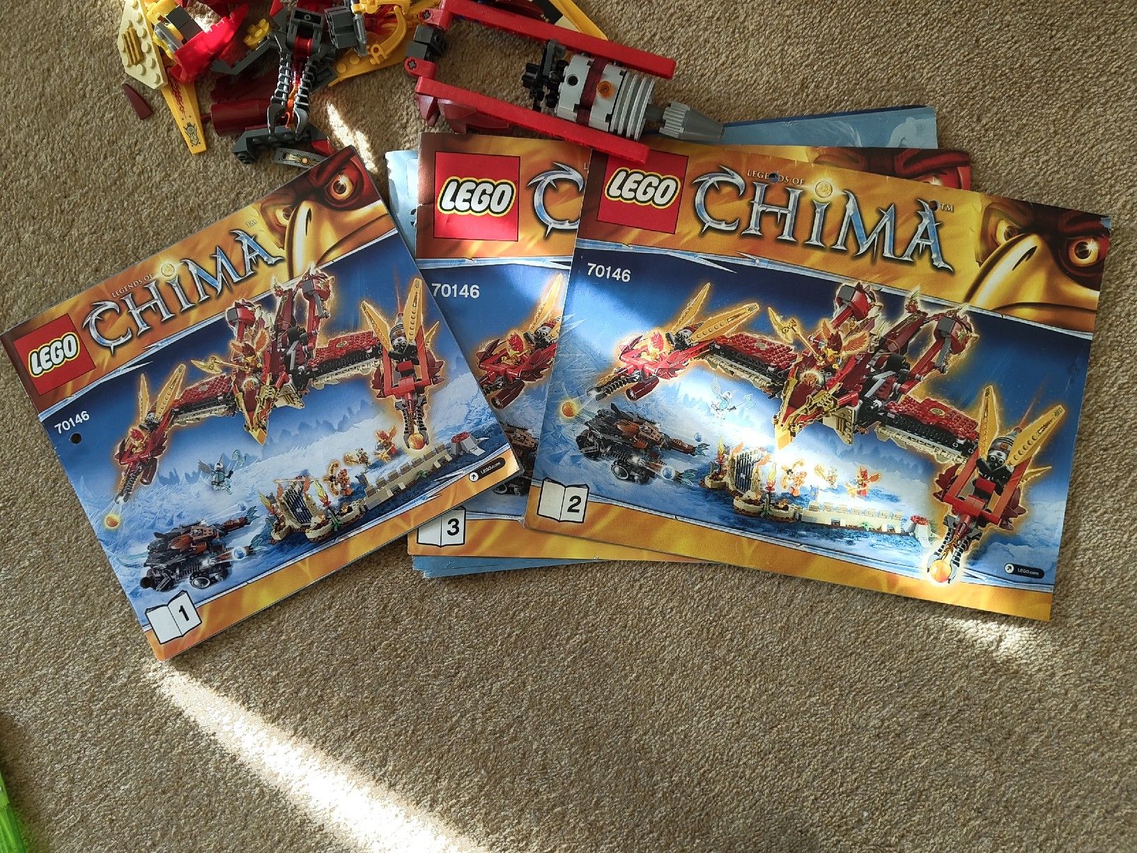 Lego Kit di costruzioni: Lego Chima Phoenix Fire Temple Set 70146 – Usato da Glattbrugg venduto da har_jgc7 1