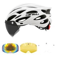 Fahrrad Helm LED Licht mit Visier