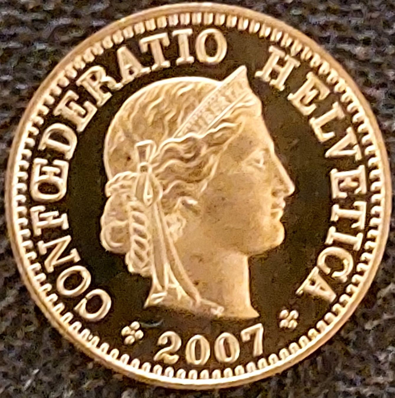 Alle Münzen: 5 Rappen 2007 stgl. / aus Münzsatz – Neu (gemäss Beschreibung) aus Arch von coinsandmore