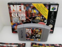 Nintendo 64 Acclaim Sports NFL QUARTERBACK Club 98