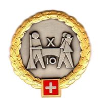 Béret Emblem Ter Br 10 gold