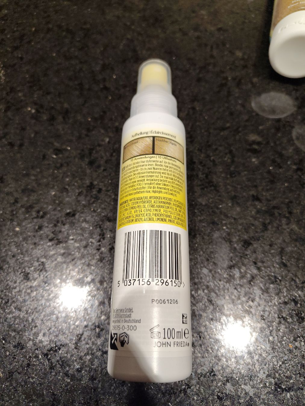 Tinte: John Frieda go blonder Aufhellungsspray – Nuovo e nell'imballaggio originale da Menziken venduto da limno1234 1