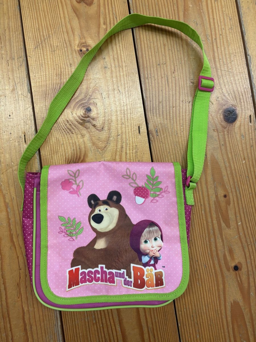 Borse & Zaini: Mascha und der Bär Kindergartentasche – Usato da Büren an der Aare venduto da Nikito2001