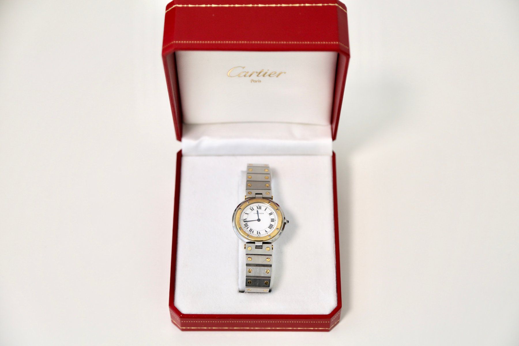 Cartier Orologi: Cartier Santos Ronde – Usato da Reinach BL venduto da Han-Numismatik 5