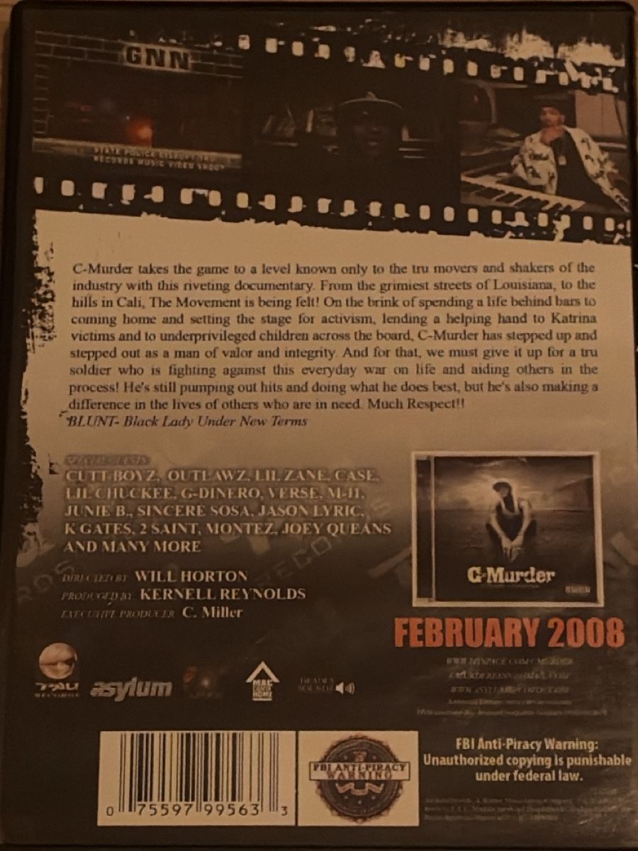 Alle DVDs: C-Murder The Movement DVD – Gebraucht aus Zürich von Collector69 1