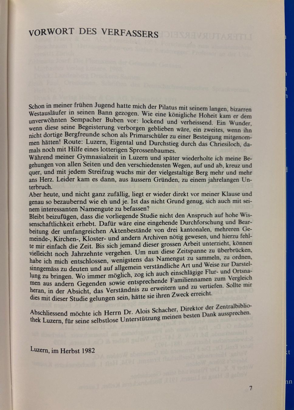Bücher: Das Namengut des Pilatusgebietes – Gebraucht aus Sarnen von Livres 5